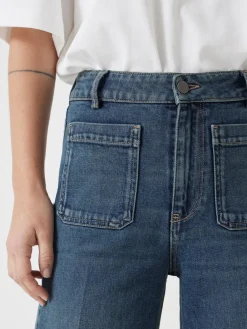 Hush Rowan Flared Jeans Green Best