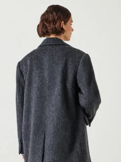 Hush Jayde Italian Wool Blazer Grey Black Sale