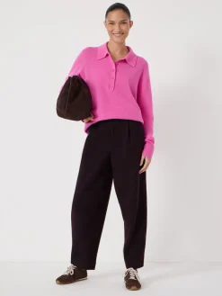 Hush Pink Clove Polo Cashmere Jumper Best