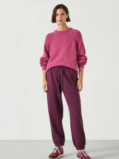 Hush Red Alyna Pocket Detail Relaxed Joggers Sale