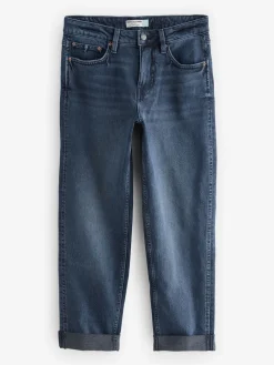 Next Boyfriend Jeans Inky Blue New