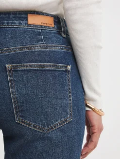 JD Williams Authentic Relaxed Straight Leg Jeans Blue Sale