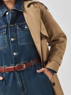 JD Williams Blue Denim Wide Leg Jumpsuit Best