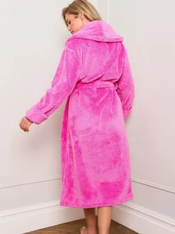 Jim Jam the Label Pink Honeycomb Dressing Gown Online