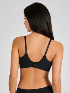 Jojo Maman Bébé Microfibre Moulded Maternity & Nursing Bra Black Sale