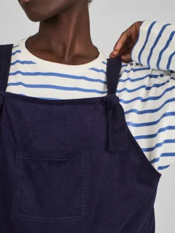 Jojo Maman Bébé Navy Blue Cord Maternity Dungarees Sale