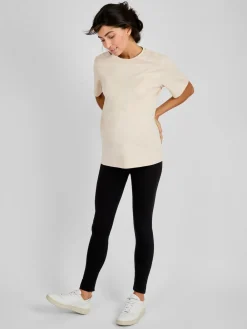 Jojo Maman Bébé Oatmeal Oversized Boyfriend Maternity T-Shirt Discount