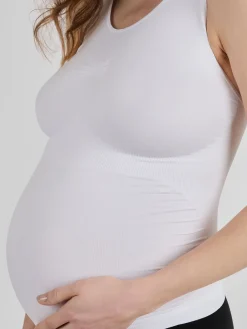 Jojo Maman Bébé Maternity Support Vest White Outlet