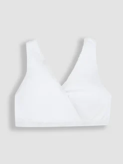 Jojo Maman Bébé 2-Pack Maternity & Nursing Sleep Bras White Discount