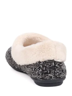 Jones Bootmaker Faux-Fur-Lined Slippers Grey Online