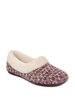 Jones Bootmaker Faux-Fur-Lined Slippers Purple Outlet