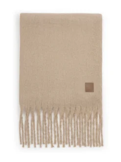 Katie Loxton Oversized Tassel Scarf Natural