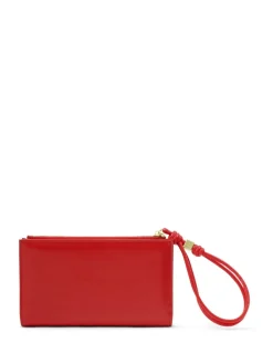 Katie Loxton Red Large Arden Braided Wristlet Purse Hot