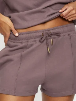 KBX White Jessica Shorts Brown Sale