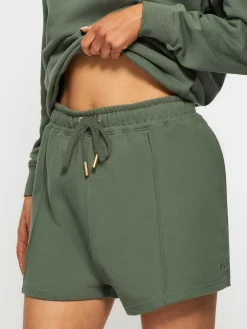 KBX White Jessica Shorts Green Discount