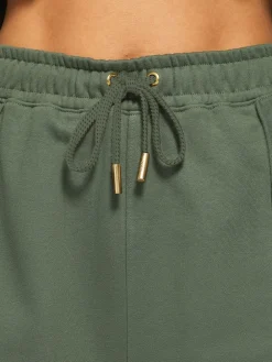 KBX White Jessica Shorts Green Discount