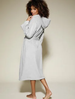KBX Rosa Fluffy Robe Grey Best