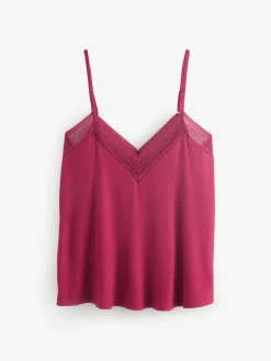 KBX Red Ada Modal Long Leg Cami Set Discount