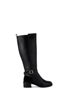 KG Kurt Geiger Black Helen High Leg Boots Hot