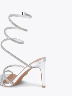 KG Kurt Geiger Athena Sandals Silver Best