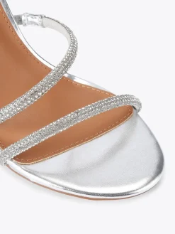 KG Kurt Geiger Athena Sandals Silver Best