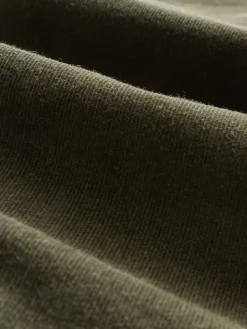 Next Cord Skinny Hourglass Trousers Khaki Green Clearance