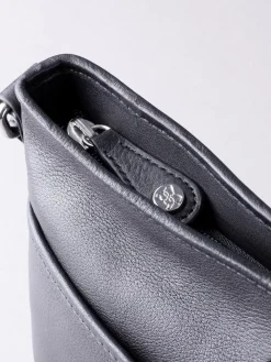 Lakeland Leather Farlam Cross-Body Bag Black Hot