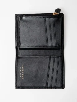 Lakeland Leather Black Herdwick Suede Purse New