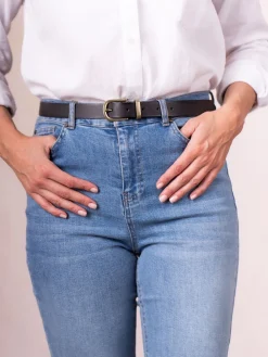 Lakeland Leather Kelsick Belt Black Clearance