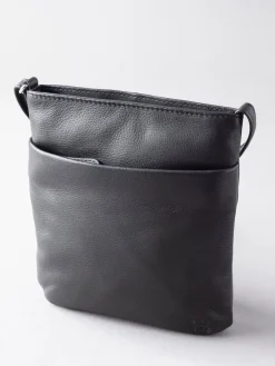 Lakeland Leather Lowther Cross-Body Bag Black
