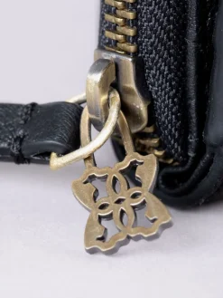 Lakeland Leather Newby Tab Purse Black Sale