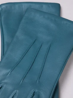 Lakeland Leather Green Blea Classic Gloves New