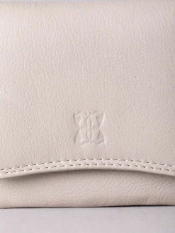 Lakeland Leather Grey Small Leather Flapover Purse Best