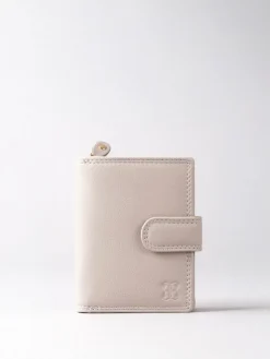 Lakeland Leather Grey Small Tab Purse Clearance