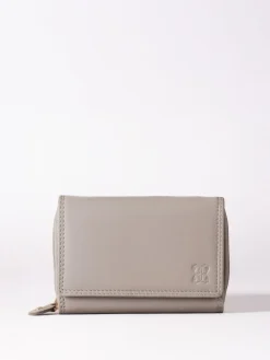 Lakeland Leather Grey Small Purse Outlet