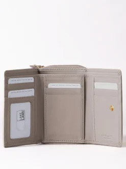 Lakeland Leather Grey Small Purse Outlet