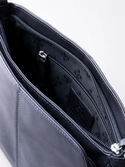 Lakeland Leather Ambleside Cross-Body Bag Navy Outlet