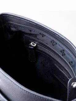 Lakeland Leather Farlam Cross-Body Bag Navy