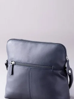 Lakeland Leather Raven Cross-Body Bag Navy