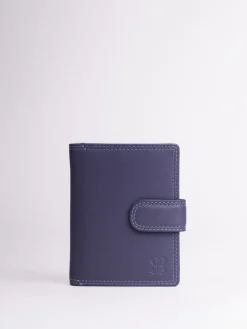 Lakeland Leather Purple Small Tab Purse Clearance