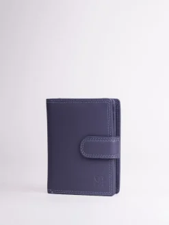 Lakeland Leather Purple Small Tab Purse Clearance