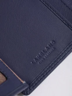 Lakeland Leather Purple Small Tab Purse Clearance