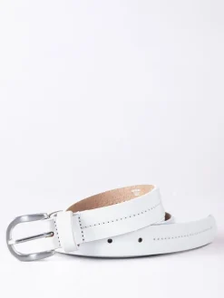 Lakeland Leather White Kendal Belt Sale