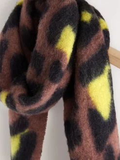 Next Leopard Print Heavyweight Blanket Scarf New