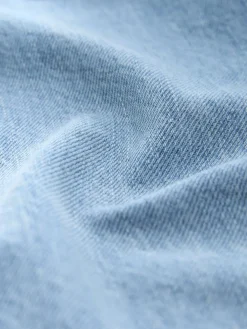 Next Maternity Wide Leg 100% Cotton Jeans Light Blue Clearance