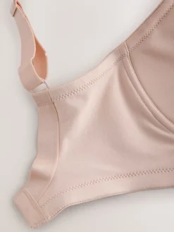 Next Light Pink F-K Ultimate Comfort Cup Padded Strap Non Pad Non Wired Bra with Side Support Discount