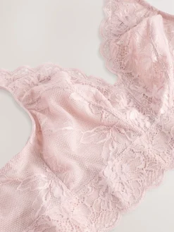 Next Non Pad Non Wire Total Support Lace Bra Light Pink Best
