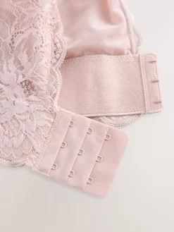Next Non Pad Non Wire Total Support Lace Bra Light Pink Best