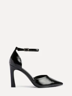 Linzi Black Grey Moira Classic Stiletto Court Heels Hot