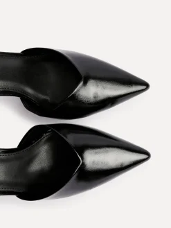 Linzi Black Grey Moira Classic Stiletto Court Heels Hot